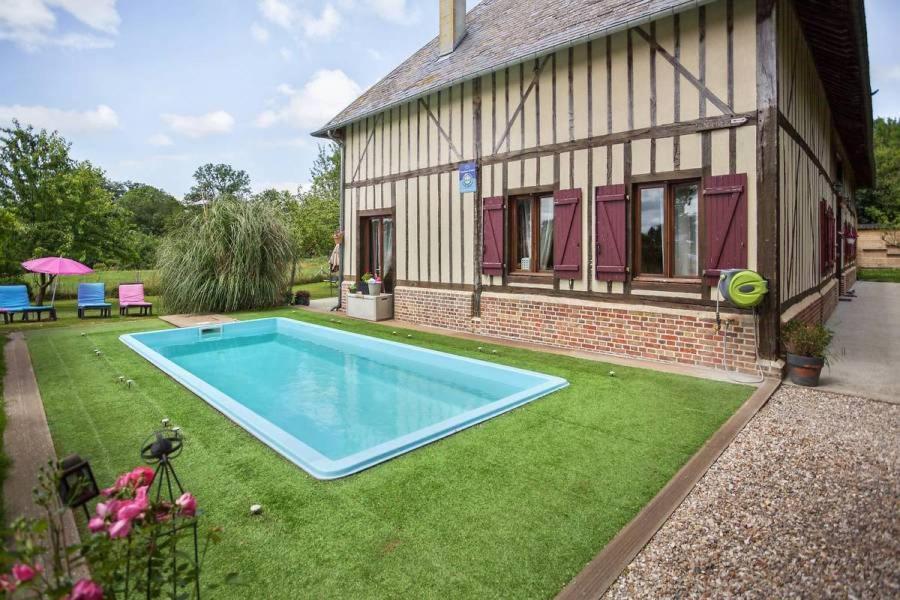 Les Trois Cornets Hotel Saint-Ouen-des-Champs Екстериор снимка